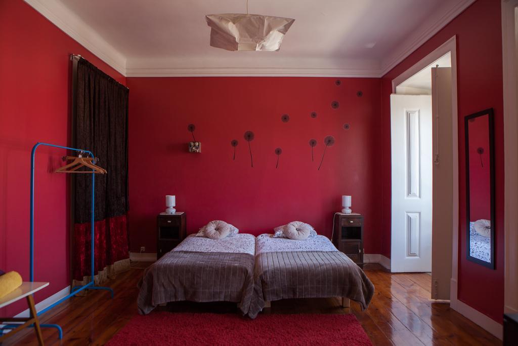 Hostel Graca 28 Lisboa Rum bild
